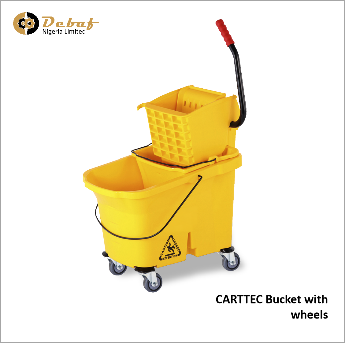 Debaf - CARTTEC Bucket with wheels