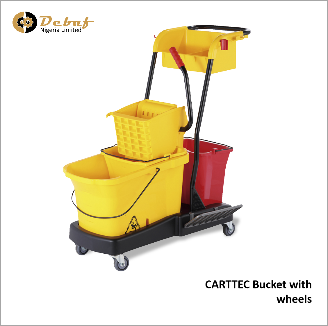 Debaf - CARTTEC Bucket with wheels