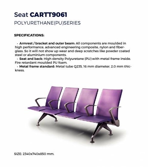 Debaf - Seat CARTT9O61 POLYURETHANE(PU)SERIES