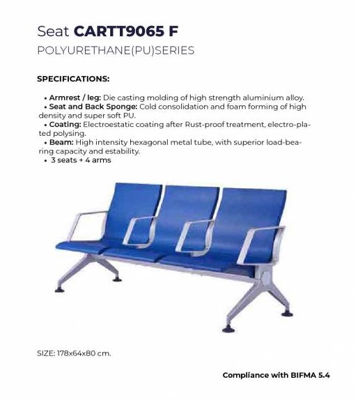 Debaf - Seat CARTT9O65 F POLYURETHANE(PU)SERIES
