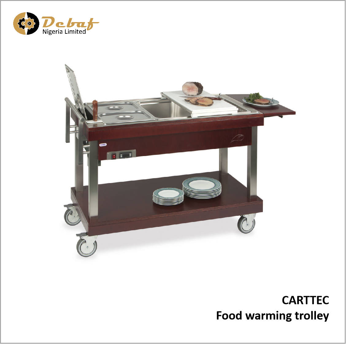 Debaf - CARTTEC Food warming trolley