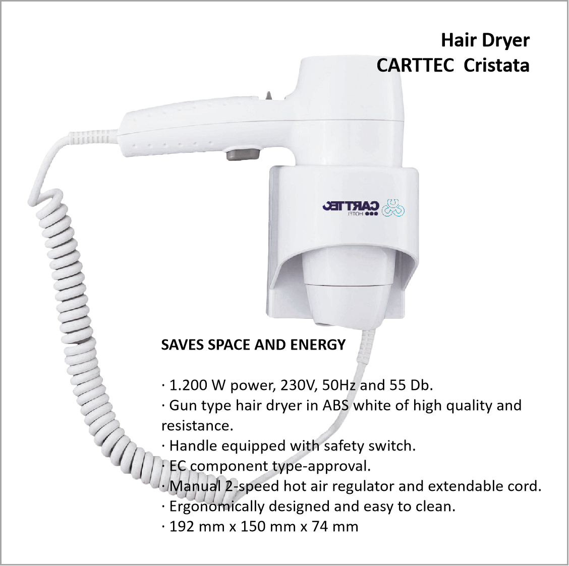 Debaf - CARTTEC Cristata Hair Dryer